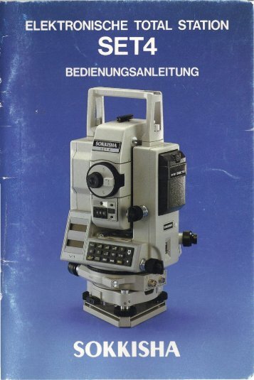 Elektronische Total Station SET4 - Glm-laser.com