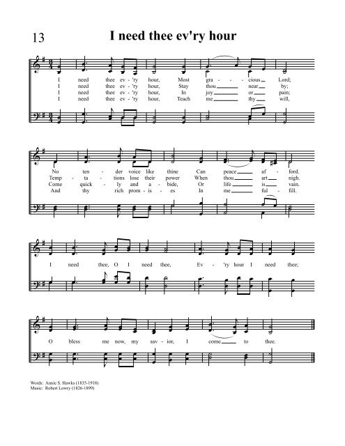 Christ Church Hymnal - The Rev. Paul M. Frolick