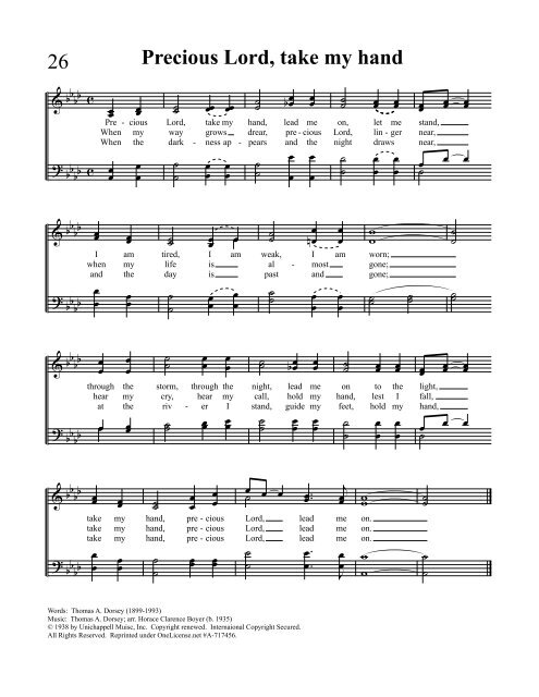 Christ Church Hymnal - The Rev. Paul M. Frolick