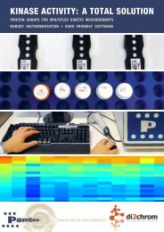 KINASE ACTIVITY: A TOTAL SOLUTION - dichrom