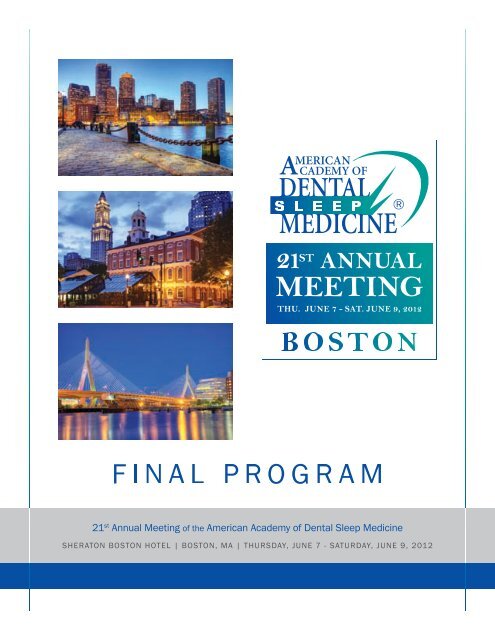 Annual Meeting American Academy Of Dental Sleep Medicine