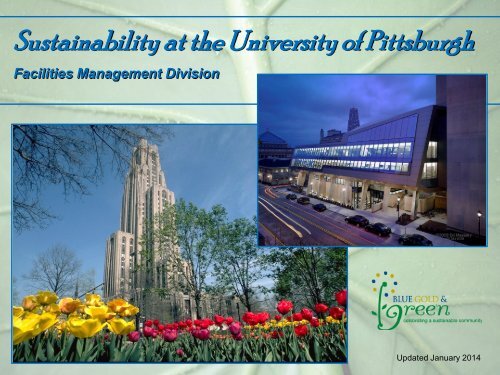 Sustainability at the University of Pittsburgh - Facilities Management