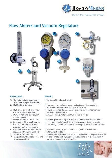 Oxygen monitoring system - BeaconMedaes - air quality / for hospitals /  continuous