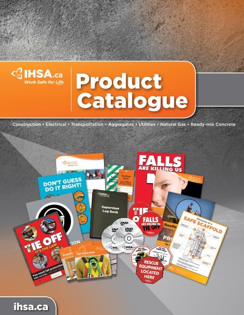 Ihsa Product Catalogue Infrastructure Health Safety Association