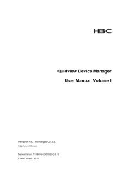 Chapter 7 VLAN Management - H3C Co., Ltd