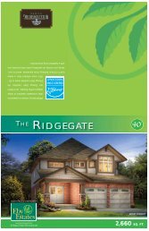 THE RIDGEGATE - Reid's Heritage Homes