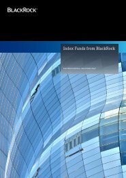Index Funds from BlackRock - Panacea