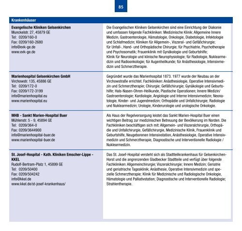 Älter werden in Gelsenkirchen - Stadt Gelsenkirchen