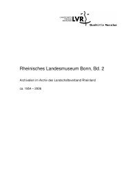 Rhein. Landesmuseum Bonn, Bd. 2 1954-2006