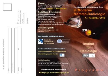 9. Moderne Mamma-Radiologie - Ãsterreichische Gesellschaft fÃ¼r ...