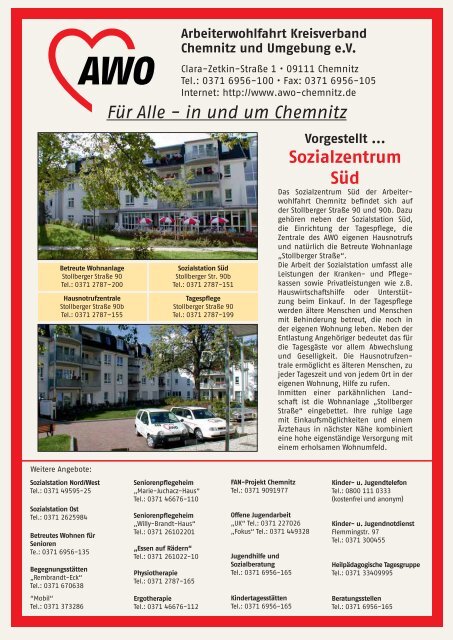 Aktuell · Wissenswert · Offen - AWO Chemnitz