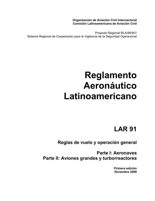 LAR 121 - ICAO