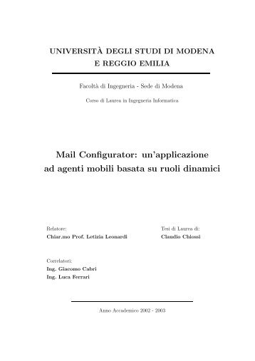 Frontespizio e Introduzione (PDF) - Agentgroup