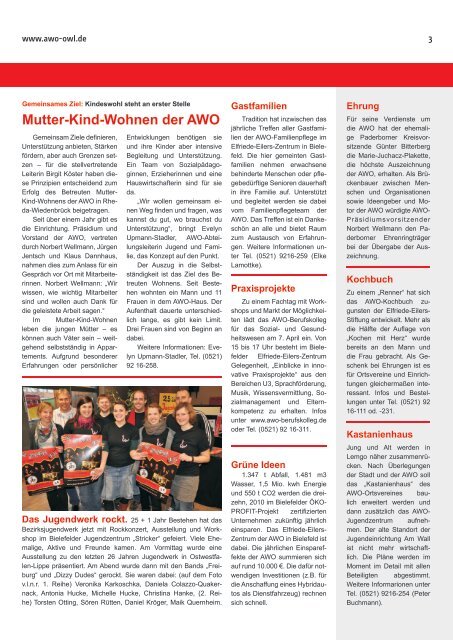 Mutter-Kind-Wohnen der AWO