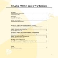 60 Jahre AWO in Baden-Württemberg - AWO - Kreisverband ...