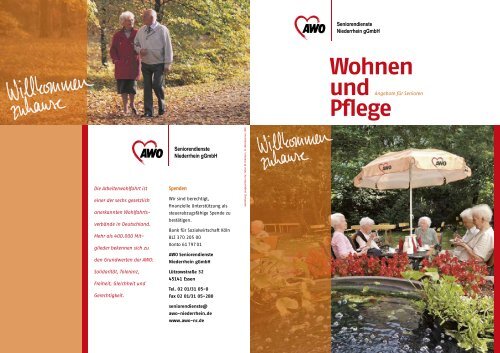 Wohnen und Pflege