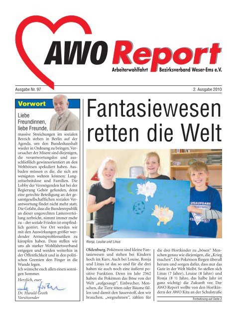 Vorwort - AWO Bezirksverband Weser-Ems