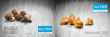 NouveautÃƒÂ©s 2012 - Suter Inox AG