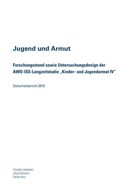 Jugend und Armut - Bundesarbeitsgemeinschaft Katholische ...