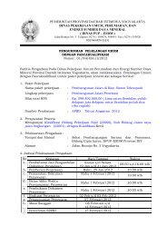 Renstra Dpupesdm Dinas Pup Esdm Diy