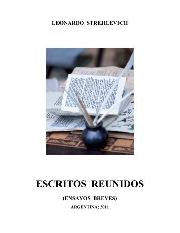 ESCRITOS REUNIDOS - Salta