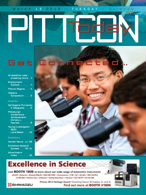 Pittcon Today - Chemical & Engineering News