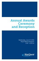 Annual Awards Ceremony and Reception - NorQuest College