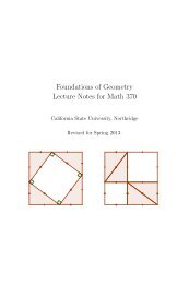 Plane Geometry - Bruce E. Shapiro