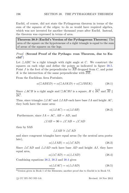 Plane Geometry - Bruce E. Shapiro