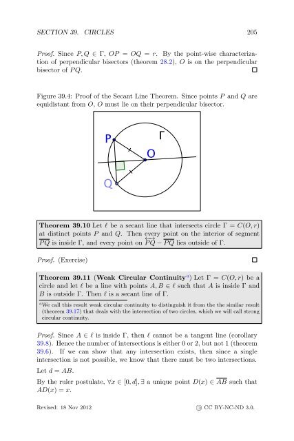 Plane Geometry - Bruce E. Shapiro