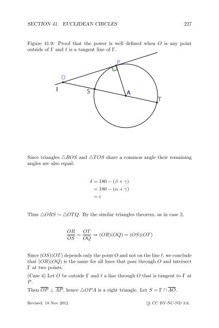 Plane Geometry - Bruce E. Shapiro