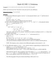 Math 432 HW 1.2 Solutions - Frostburg