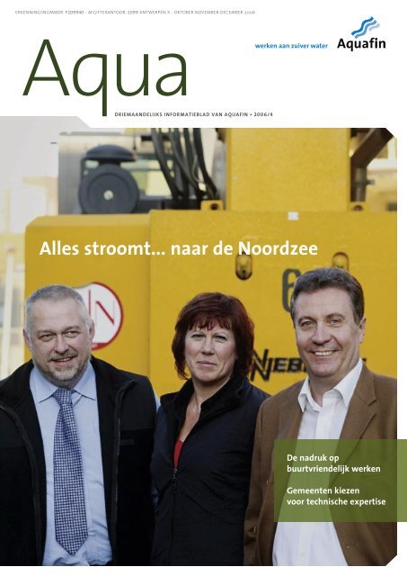 Alles stroomt... naar de Noordzee - Aquafin