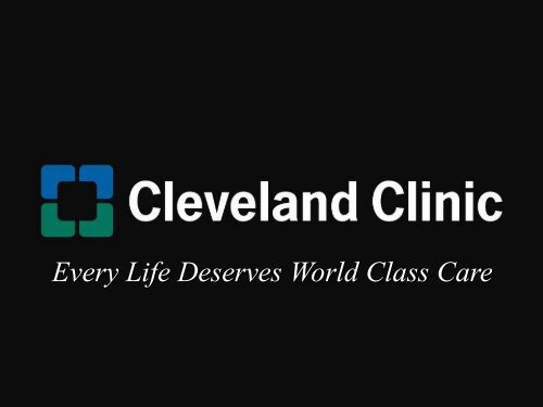 Servant Leadership in the Cleveland Clinic: - Greenleaf Center for ...