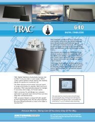 TRAC Stabilizer 640 - Golden Arrow Marine