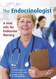 The Endocrinologist | Issue 97 [PDF] - Society for Endocrinology