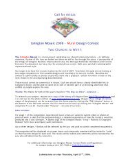Islington Mosaic - Mural Design Contest - Mural Routes