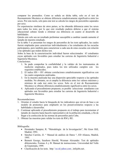 procedimiento de evaluacion de aptitudes para la admision de ...