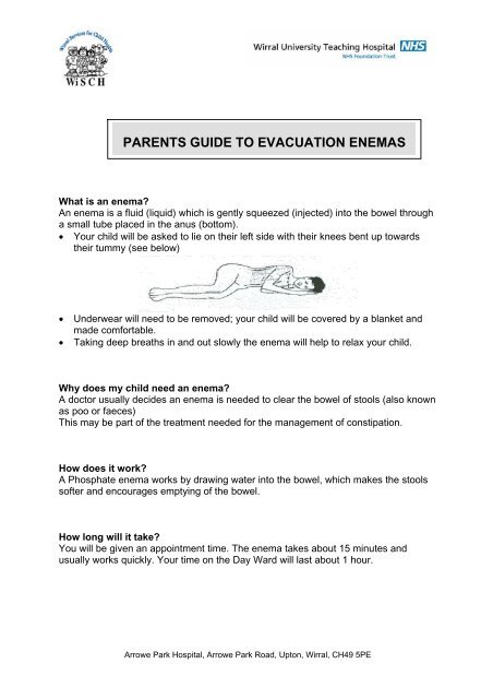 Parents Guide To Evacuation Enemas - 