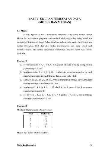 Modus Median - Blog at UNY dot AC dot ID