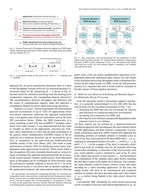 Error Tolerant Multimedia Stream Processing: There's ... - IEEE Xplore