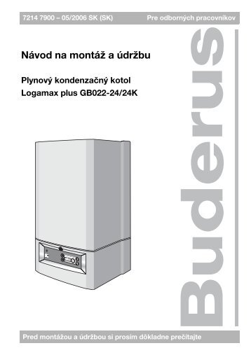 IM Logamax plus GB022-24(K) - SK - Buderus