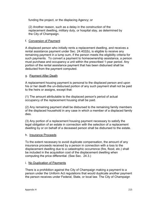 2010-2014 Consolidated Plan - City of Champaign