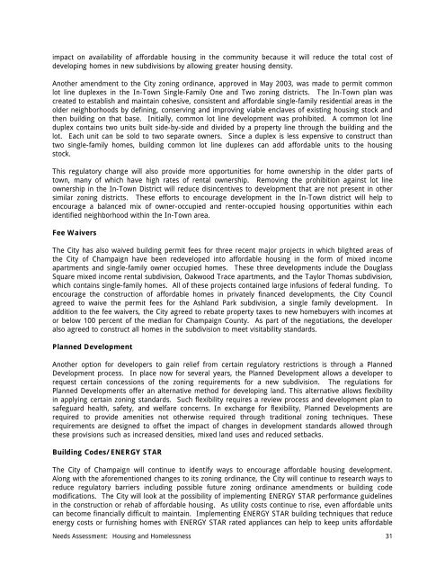 2010-2014 Consolidated Plan - City of Champaign