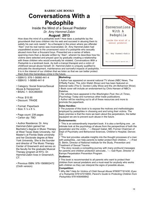 SALES KIT FALL/WINTER 2013-2014 - National Book Network