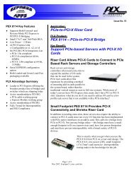 ExpApp51 Riser card - PLX Technology