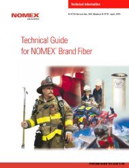 Technical Guide for NOMEXÂ® Brand Fiber - The Naked Whiz