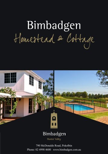 to download a photo album of the Bimbadgen Accommodation