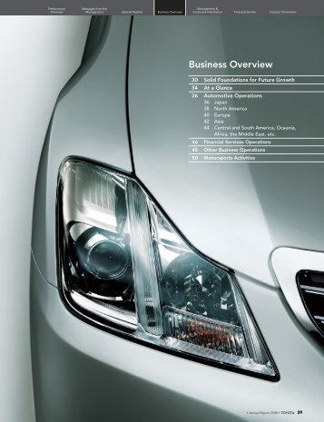 [PDF] Annual Report 2008 - Toyota