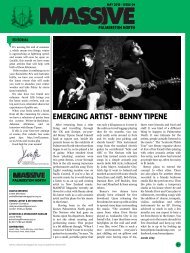 EMERGING ARTIST - BENNY TIPENE - Massive Magazine